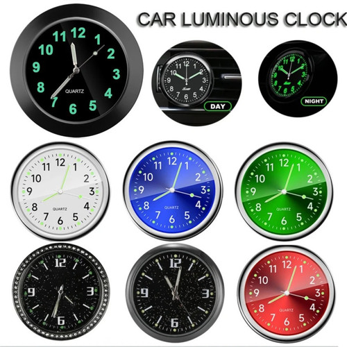 Mini car dashboard clock - dashboard,
