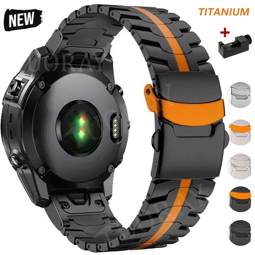 Titanium metal band strap for - titanium,
