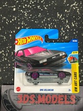 DMC DELOREAN BLACK Hot Wheels