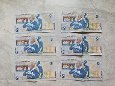 Royal Bank of Scotland 2005 Jack Nicklaus Five Pounds Banknote