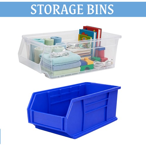 Plastic part bins - plastic,