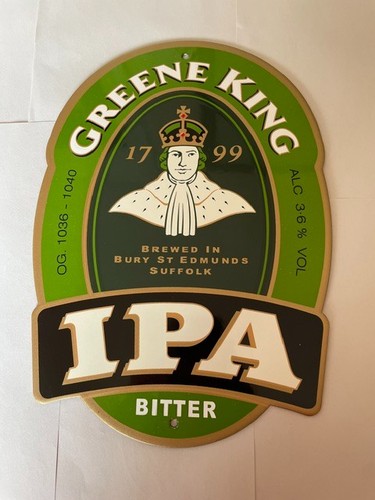 Greene king heavy - greene, enamelled