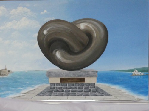 Original acrylic art ivan - by,