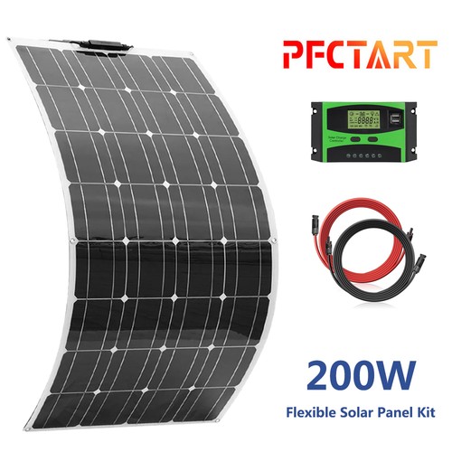 200w 12v flexible mono - 200w,