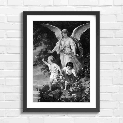 Graceful angel guiding - angel,