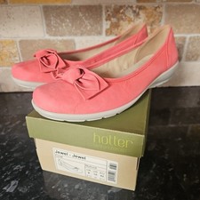 Hotter Coral Jewel Leather