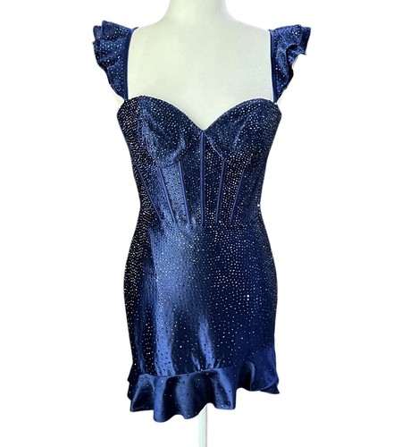 Nouri formal dress small navy - nouri,