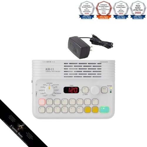 Korg rhythm box white - rhythm, kr-11