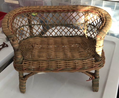 Wicker rattan double - /, chair