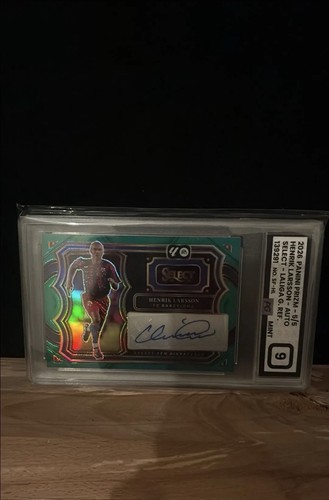 Henrik larsson auto mint - auto, 9