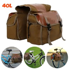 40L Canvas Leather Patchwork