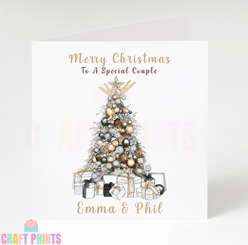 Personalised christmas tree - personalised,