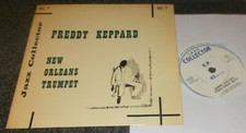 FREDDY KEPPARD/JASPER TAYLOR-NEW ORLEANS TRUMPET-UK 1959 VINYL 7" EP (EX/EX+)