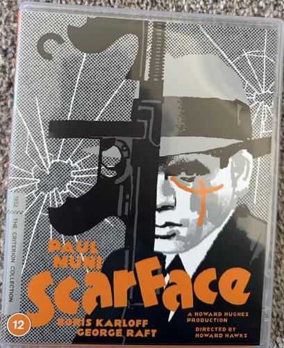 Scarface blu ray - scarface, criterion