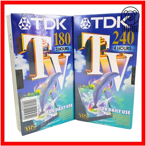 Tdk vhs blank video - blank,