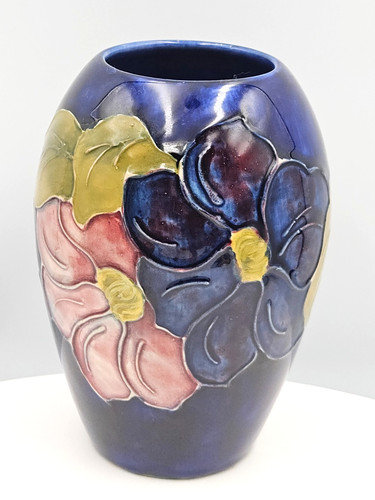 Moorcroft vase tubelined