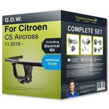 Towbar fixed for CITROEN C5