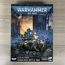 LEMAN RUSS BATTLE TANK IMPERIAL GUARD ASTRA MILITARUM WARHAMMER 40K VEHICLE