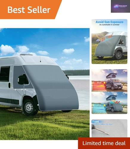 Campervan windscreen cover for - windscreen,