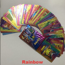 55PCS Pokemon Card Foil GOLD