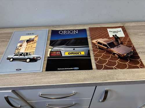 Ford orion car sales brochure - ford,