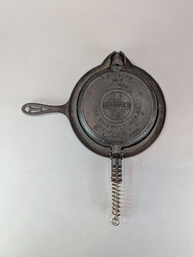 Vintage 1922 griswold waffle - vintage,