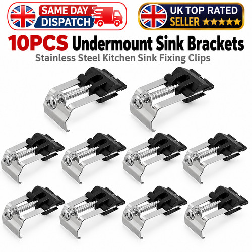 Undermount sink brackets - undermount, 10