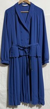 Eastex Vintage Blue Pleated