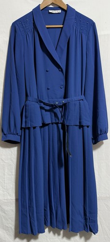 Eastex vintage blue pleated - eastex,