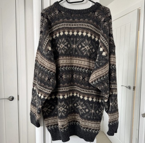 Vintage aztec nordic wool - nordic,