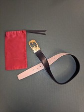 Vintage early 1970's Gucci leather belt
