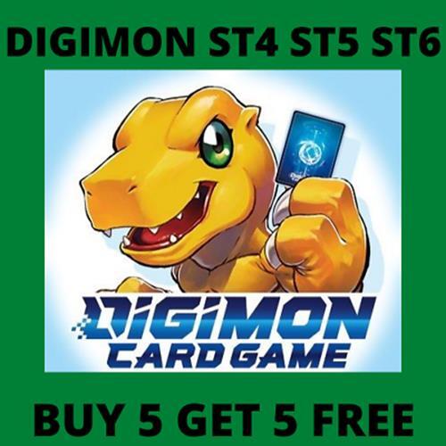 Digimon card game st4 st5 - game,