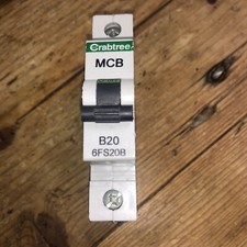 Crabtree B20 20A 6FS20B Curve