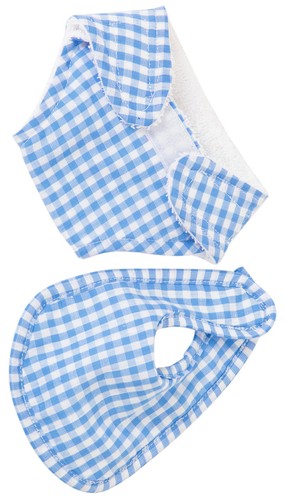 Frilly lily blue nappy - blue, and