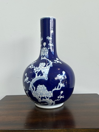 Vintage chinese blue white - vintage,