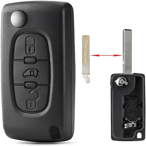 Replacement fob shell key - fob, shell,key