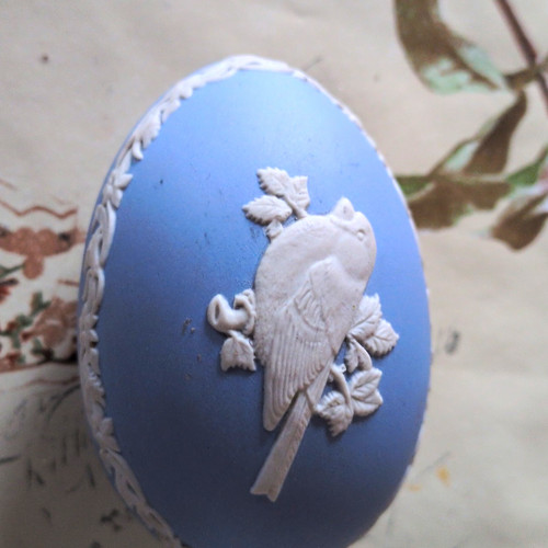 Wedgewood blue white ceramic - blue,