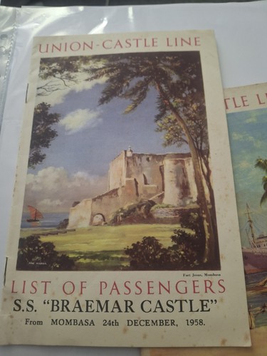 Union castle line list - union,