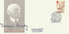 1990 GB Royal Mail 150th Birth Anniversary of Thomas Hardy Illustrated FDC