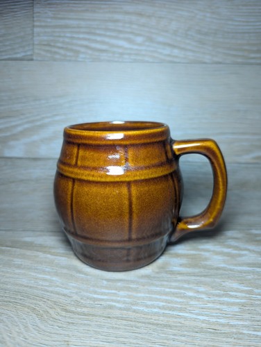 Vintage barrel mug - barrel, ceramic