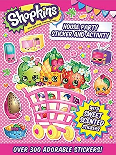 Shopkins house party sticker - house,