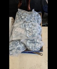 X100,  25mm Conduit Bracket Steel Spacer Bar Saddle Clips