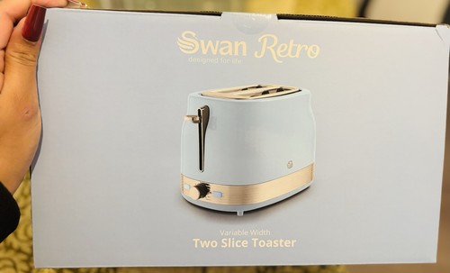 Swan retro blue - retro,