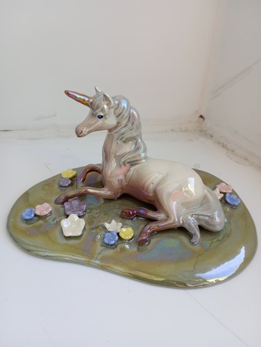 Hagan renaker unicorn ceramic - hagan,