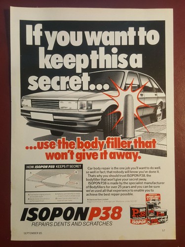 Isopon p38 bodyfiller - bodyfiller,