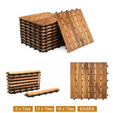 Interlocking Wooden Decking