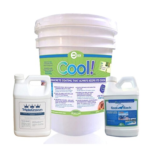 Cool pool deck coating - deck,