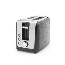 Progress Wave Textured 2 Slice Toaster 7 Browning Levels Removable Crumb Tray