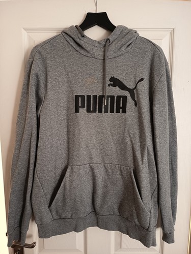 Men puma hoodie grey - men's,