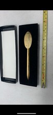 Queen Elizabeth QE2 ship Gold Plated Letter Opener in presentation box